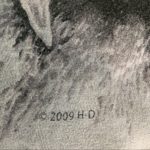 Harley Davidson 2009 gray T-shirt with two looks - Picture 8 of 8